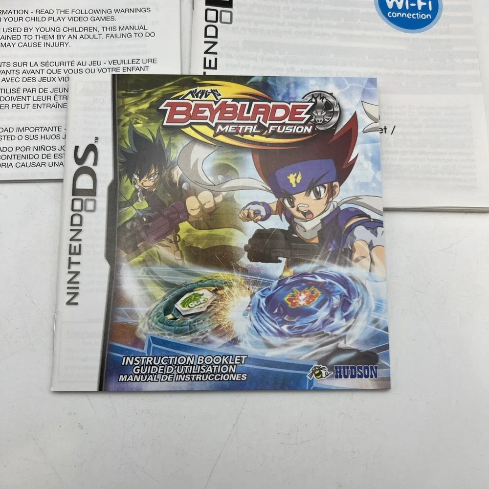Beyblade: Metal Fusion (Nintendo DS, 2010)